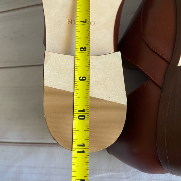 Nisolo Emma d'Orsay Oxford Loafers Shoes Women’s Size 9 Brandy Slip On - Picture 14 of 15